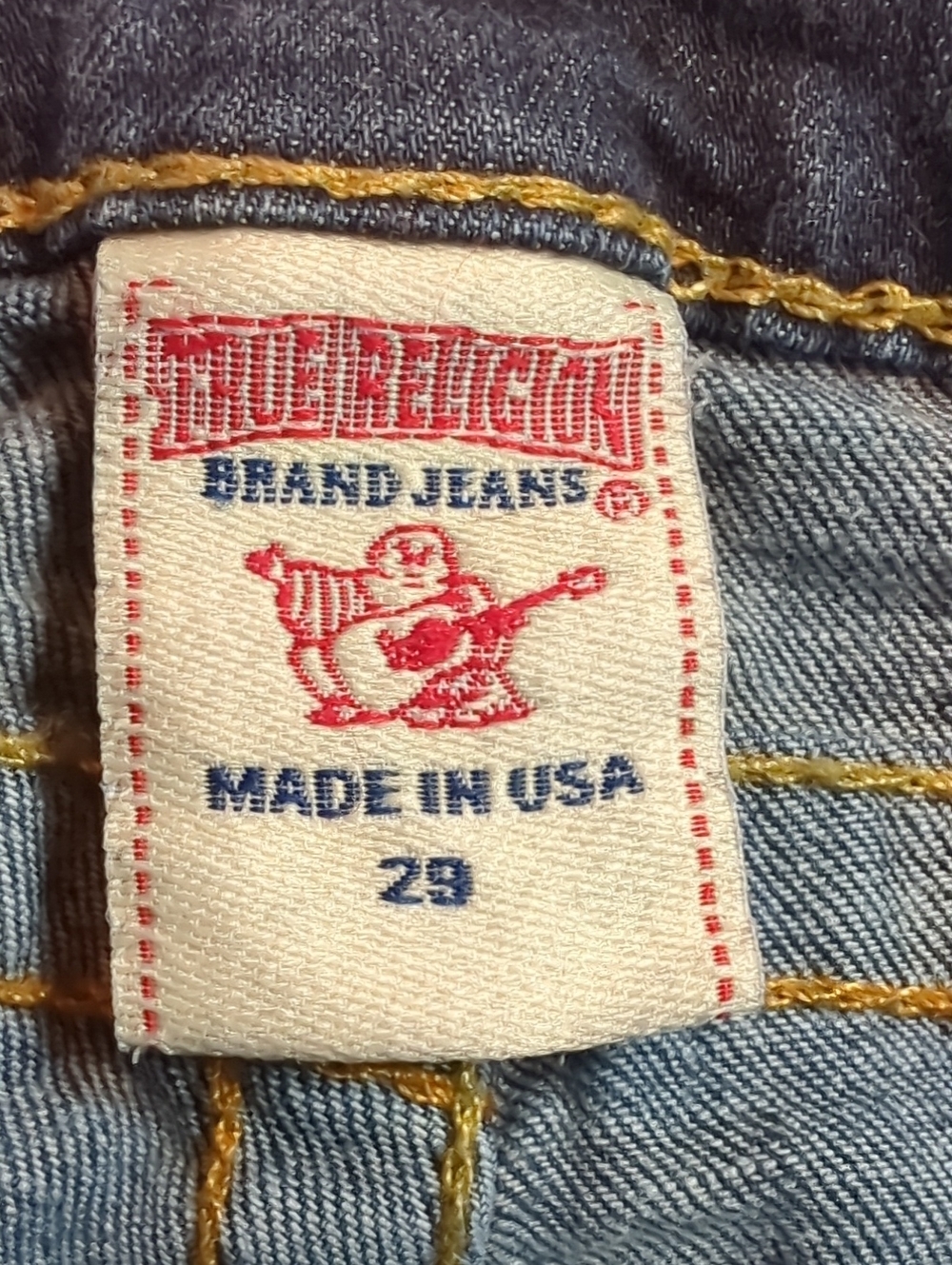Vintage Y2K Women's True Religion Jeans Size 29 - Picture 3 of 11